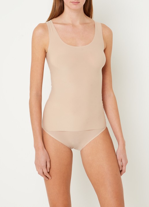 Chantelle Naadloze tanktop - voorkant 4 beige