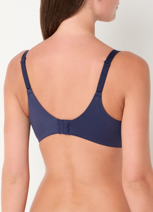 Chantelle Norah beugel bh van kant - achterkant donkerblauw