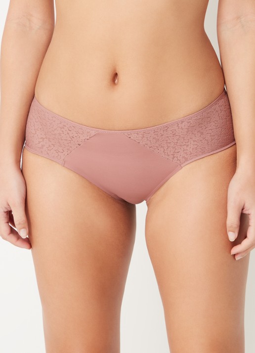 Chantelle Norah shorty met kant - detail 4 oudroze