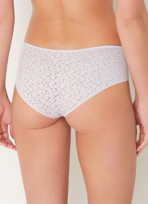 Chantelle Norah shorty met kant - achterkant lichtpaars