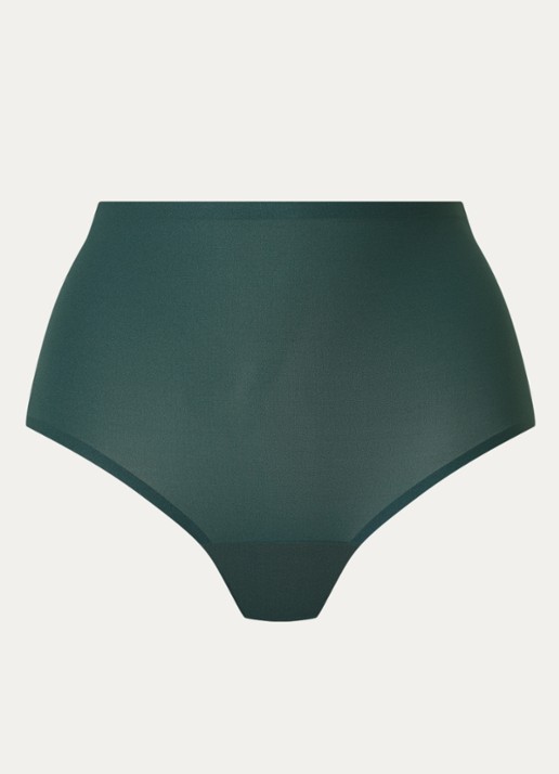 Chantelle One-size-fits-all high waisted naadloze slip - voorkant 4 donkergroen