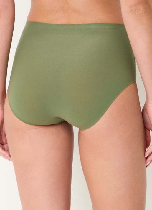 Chantelle One-size-fits-all high waisted naadloze slip - achterkant 3 groen