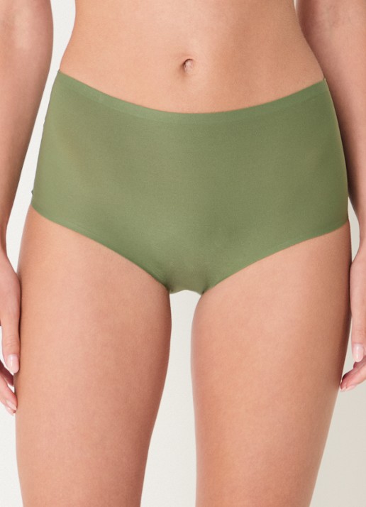 Chantelle One-size-fits-all high waisted naadloze slip - detail groen