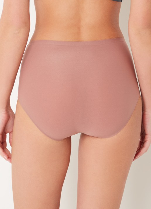 Chantelle One-size-fits-all high waisted naadloze slip - achterkant 3 oudroze