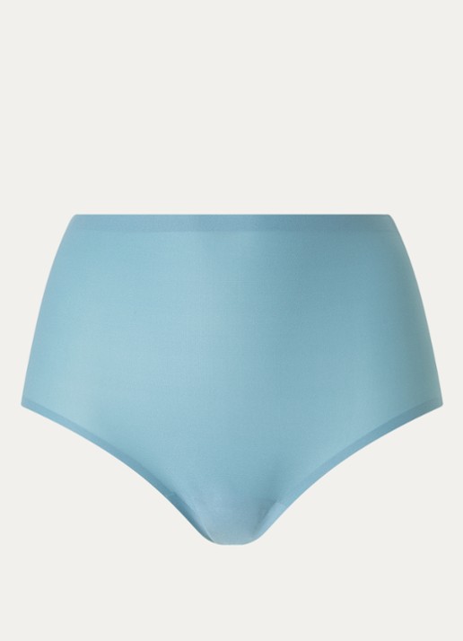Chantelle One-size-fits-all high waisted naadloze slip - voorkant 2 turquoise