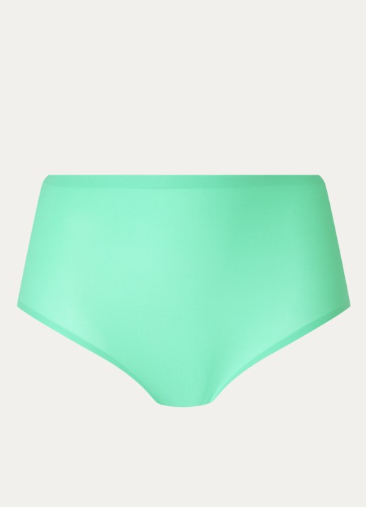Chantelle One-size-fits-all high waisted naadloze slip - voorkant 3 zeegroen