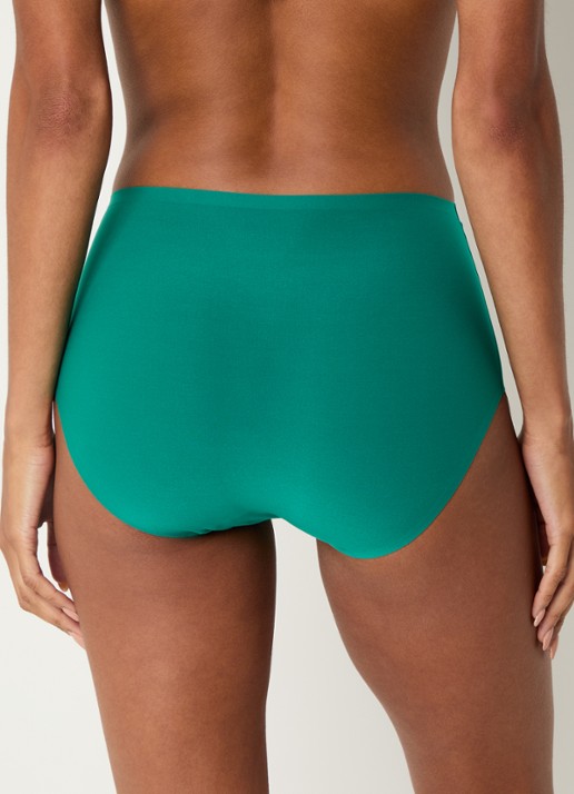 Chantelle One-size-fits-all high waisted naadloze slip - achterkant 3 aquablauw