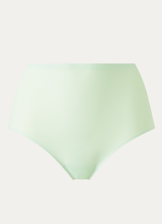 Chantelle One-size-fits-all high waisted naadloze slip - voorkant celadon-0ep