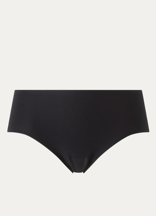 Chantelle One-size-fits-all naadloze hipster met print - voorkant zwart