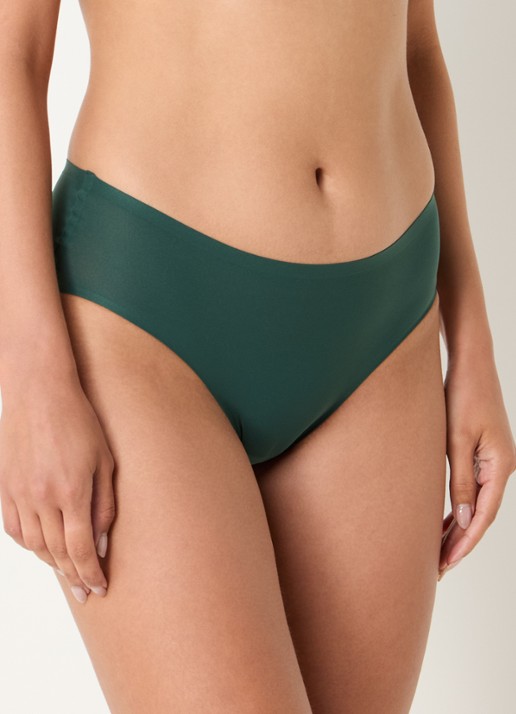 Chantelle One-size-fits-all naadloze hipster - detail 4 donkergroen