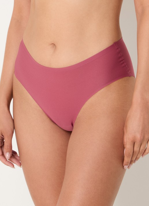 Chantelle One-size-fits-all naadloze hipster - detail bordeauxrood