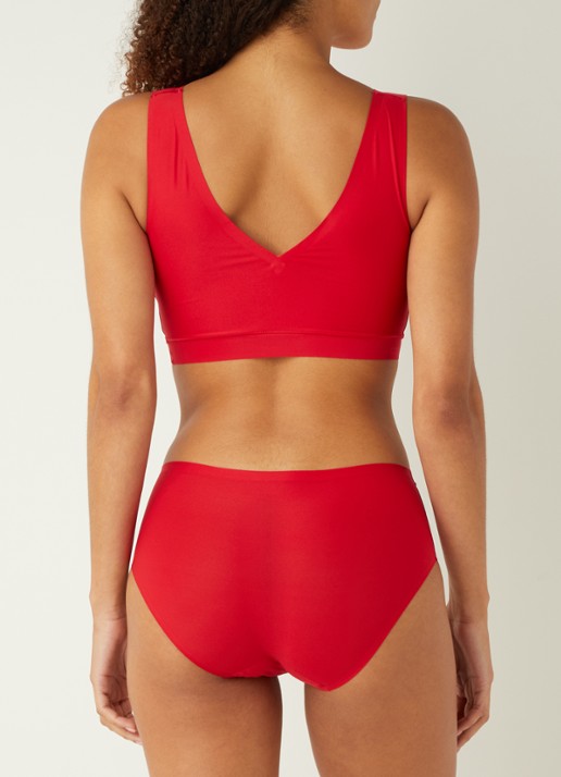 Chantelle One-size-fits-all naadloze hipster - achterkant rood