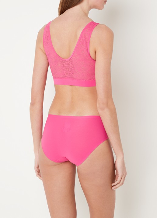 Chantelle One-size-fits-all naadloze hipster - achterkant fuchsia