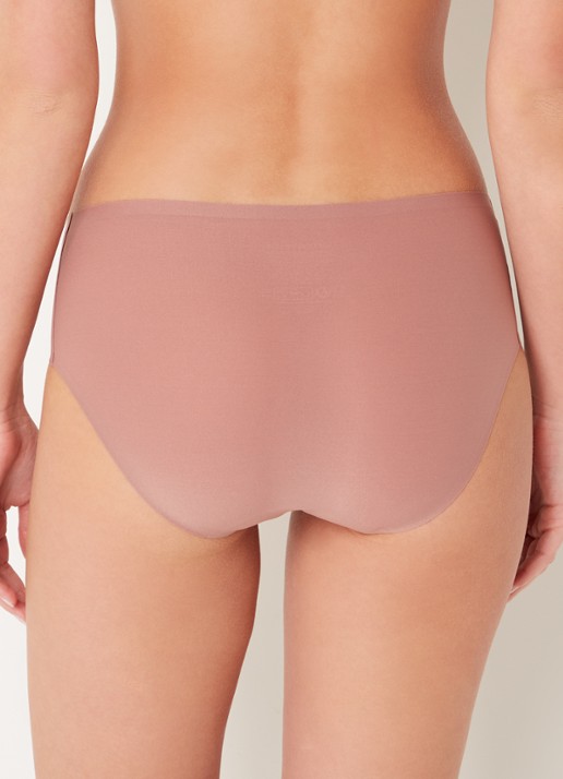 Chantelle One-size-fits-all naadloze hipster - achterkant oudroze