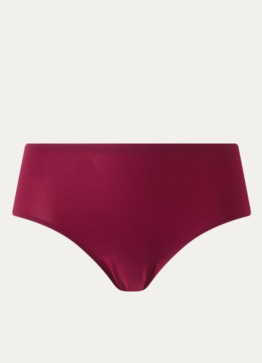 Chantelle One-size-fits-all naadloze hipster - voorkant donkerrood