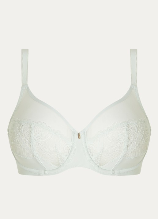 Chantelle Orangerie Dream beugel bh met kant - voorkant 4 mint