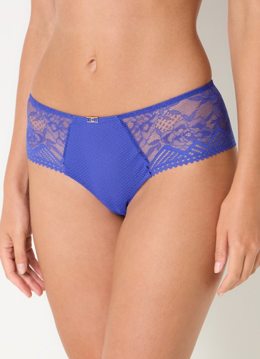 Chantelle Origins hipster van kant - detail 4 blauw