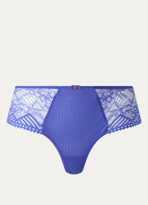 Chantelle Origins hipster van kant - voorkant 2 blauw