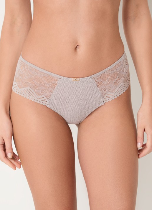 Chantelle Origins hipster van kant - voorkant 3 taupe