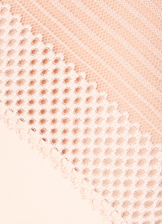Chantelle Play high waisted slip met kant - detail 4 lichtroze