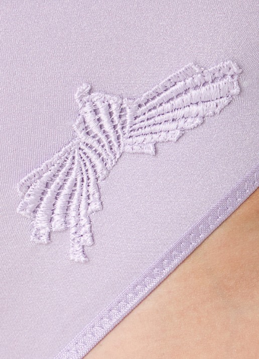 Chantelle Slip met borduring - detail 4 lavendel