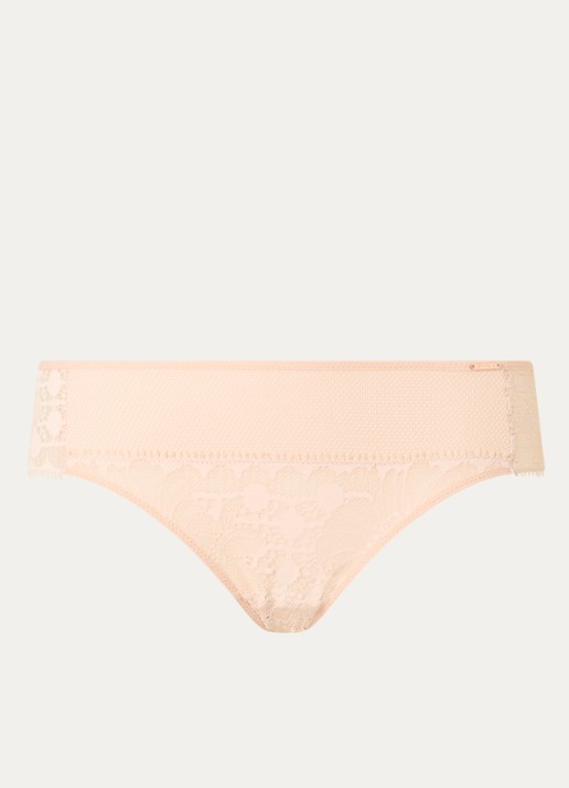 Chantelle Slip met kant - voorkant 7 beige