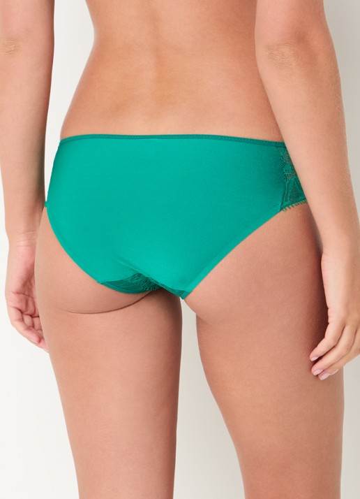 Chantelle Slip met kant - achterkant 5 groen