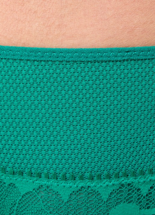 Chantelle Slip met kant - detail 2 groen