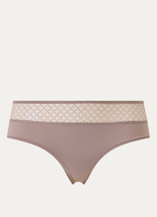 Chantelle Slip met kant - voorkant 3 taupe