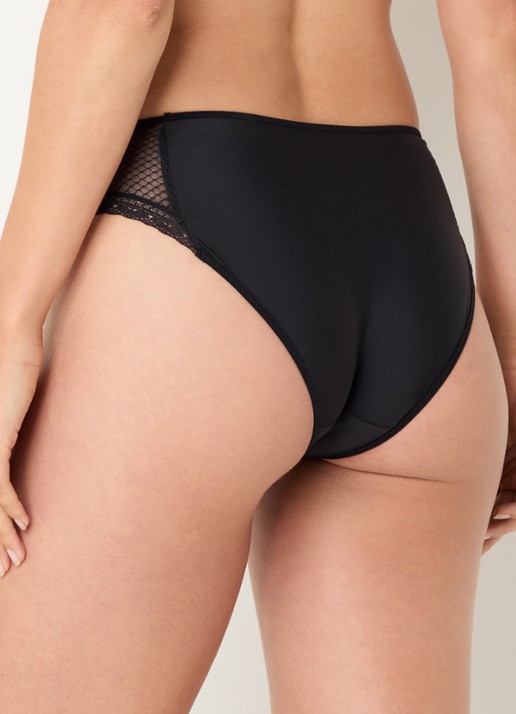 Chantelle Slip met kant - achterkant 3 zwart