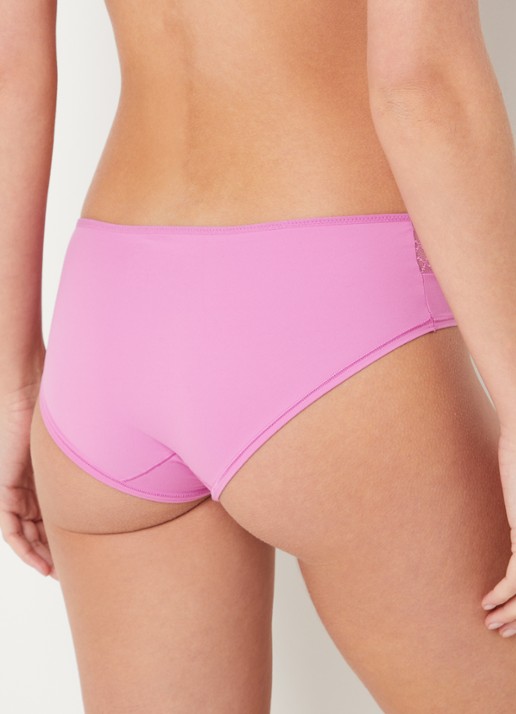 Chantelle Slip met kant - achterkant 2 roze