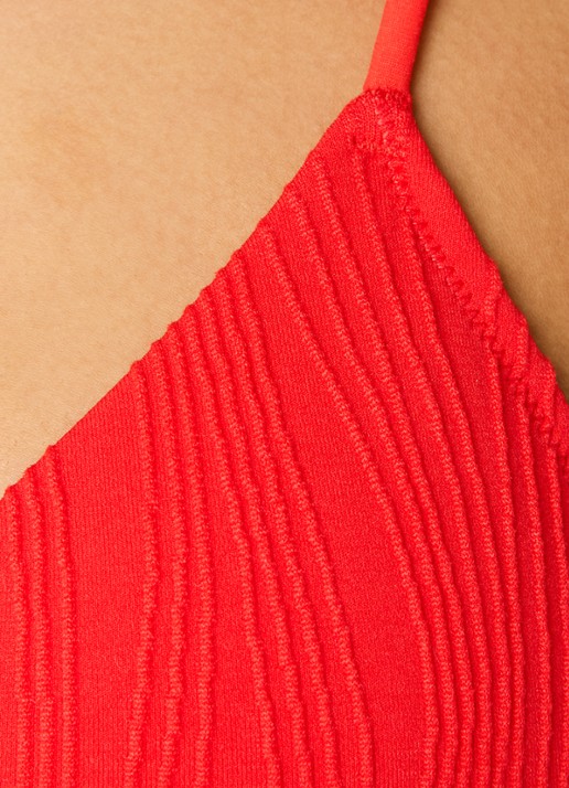 Chantelle Triangel bikinitop met uitneembare vulling - detail 5 rood