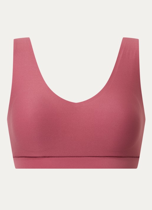 Chantelle Voorgevormde bralette - voorkant 2 bordeauxrood