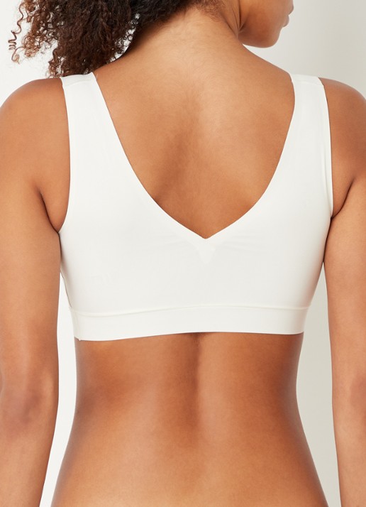 Chantelle Voorgevormde bralette - achterkant gebroken wit