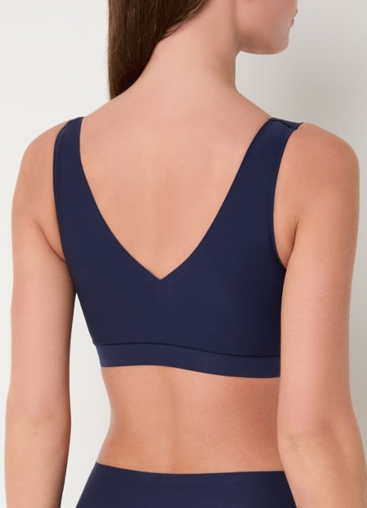Chantelle Voorgevormde bralette - achterkant 3 donkerblauw