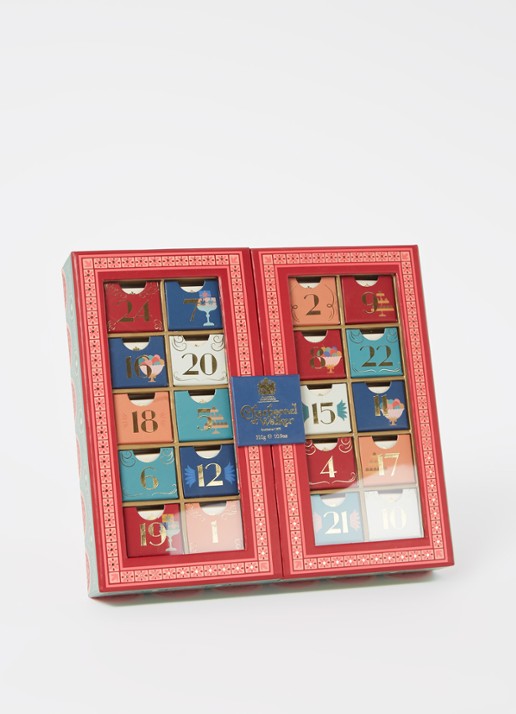 Charbonnel et Walker Adventskalender met chocolade en truffels 24 stuks - voorkant 2 undefined