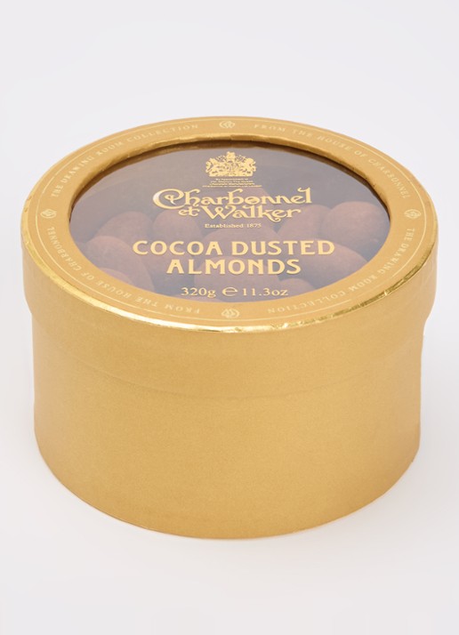 Charbonnel et Walker Cocoa Dusted melkchocolade amandelen 320 gram - voorkant 2 undefined