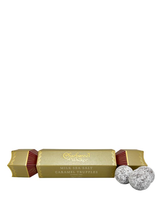 Charbonnel et Walker Cracker met melk salted caramel truffels 36 gram