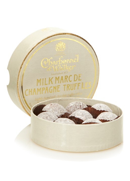 Charbonnel et Walker Marc de Champagne truffels met melkchocolade - voorkant 3 undefined