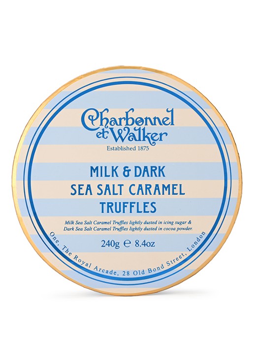 Charbonnel et Walker Milk & Dark Sea Salt Caramel chocolade truffels 240 gram