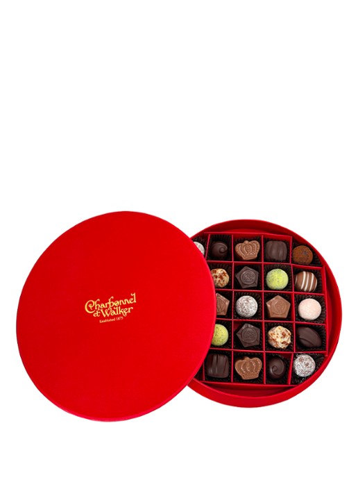 Charbonnel et Walker Red Velvet chocolade en truffels 310 gram 25 stuks
