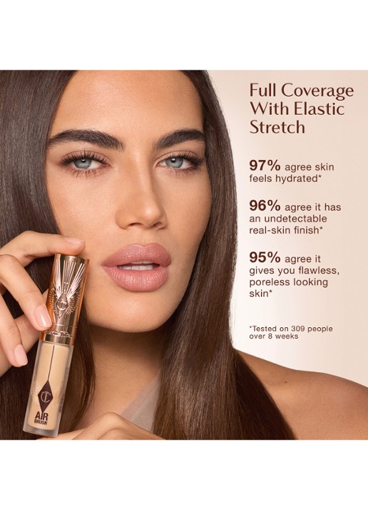 Charlotte Tilbury Airbrush Flawless Blur Concealer - vloeibare concealer - detail 4 4.5 fair