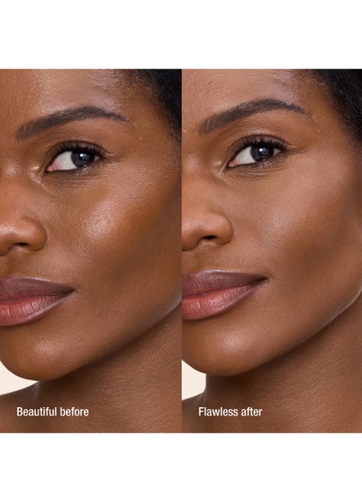 Charlotte Tilbury Airbrush Flawless Finish Powder - poeder navulling - achterkant 7 3 tan