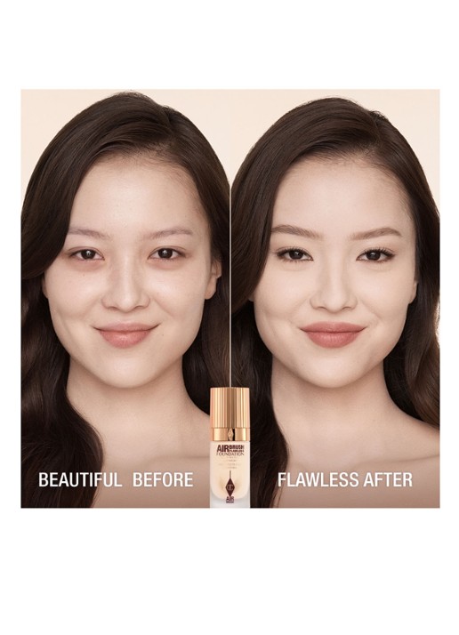 Charlotte Tilbury Airbrush Flawless Foundation - vloeibare foundation - detail 2 1 neutral