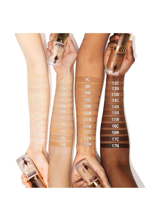 Charlotte Tilbury Airbrush Flawless Foundation - vloeibare foundation - detail 5  3 neutral