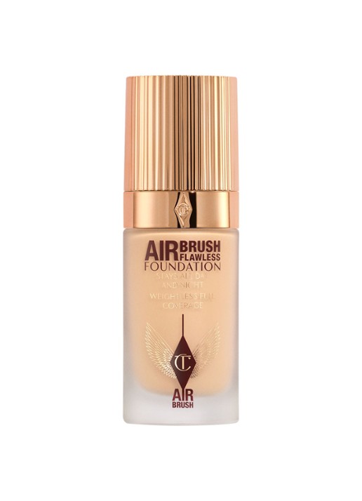 Charlotte Tilbury Airbrush Flawless Foundation - vloeibare foundation - voorkant 6  4 warm