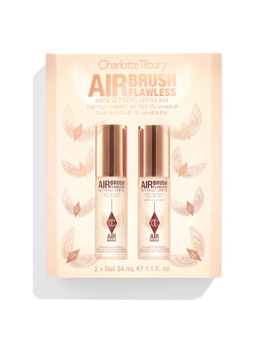 Charlotte Tilbury Airbrush Flawless Mini Setting Spray Kit - travel size make-up set t.w.v. €44 - voorkant 5 undefined