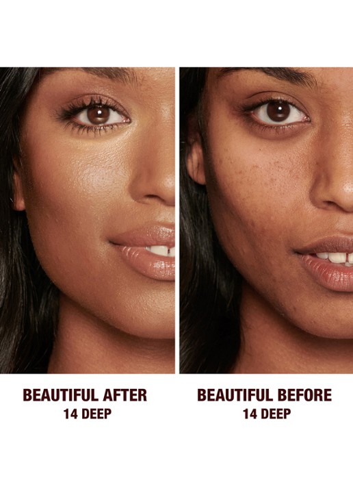 Charlotte Tilbury Beautiful Skin Radiant Concealer - vloeibare concealer - achterkant 6 14 deep