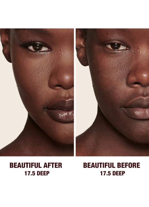 Charlotte Tilbury Beautiful Skin Radiant Concealer - vloeibare concealer - achterkant 6 17.5 deep