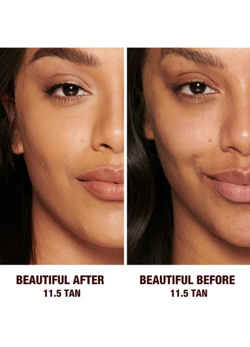 Charlotte Tilbury Beautiful Skin Radiant Concealer - vloeibare concealer - achterkant 6 11.5 deep